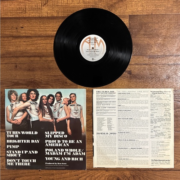 The Tubes~”Young And Rich" Original VINYL LP from 1976 (A&M SP-4580) - Picture 5 of 14